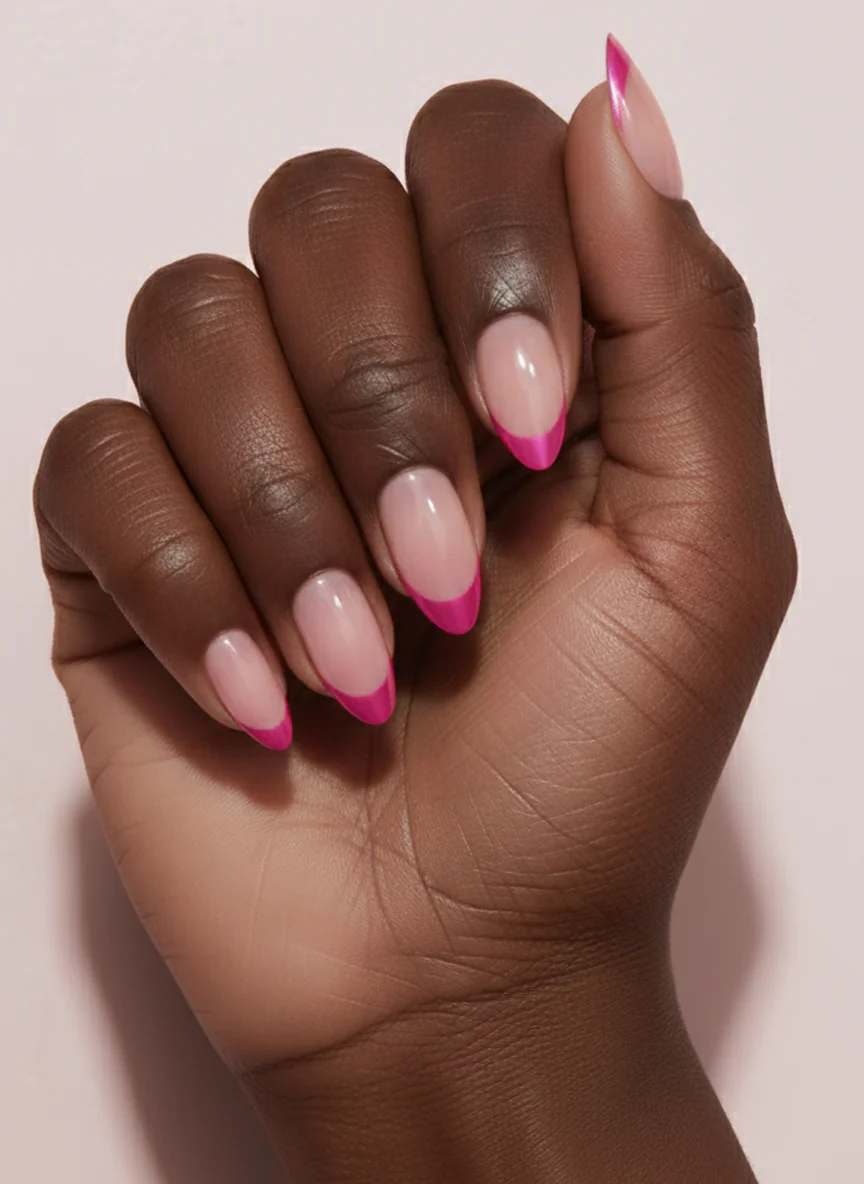 ULTRA LIMITED EDITION: GLAZED HOT PINK FRENCH - Image 2