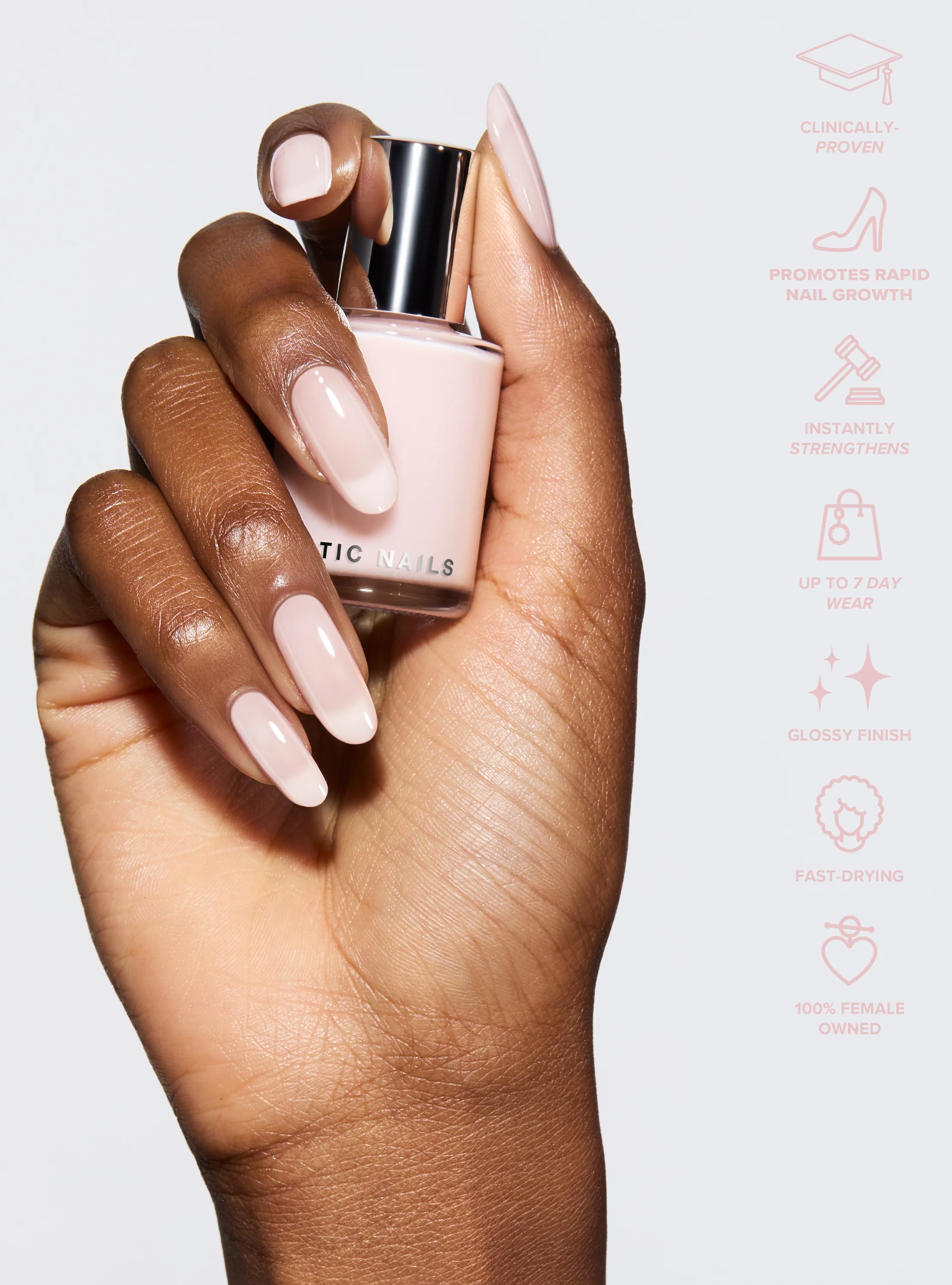 SOFT GIRL PINK 5-IN-1 RAPID GROWTH NAIL TREATMENT - Image 4