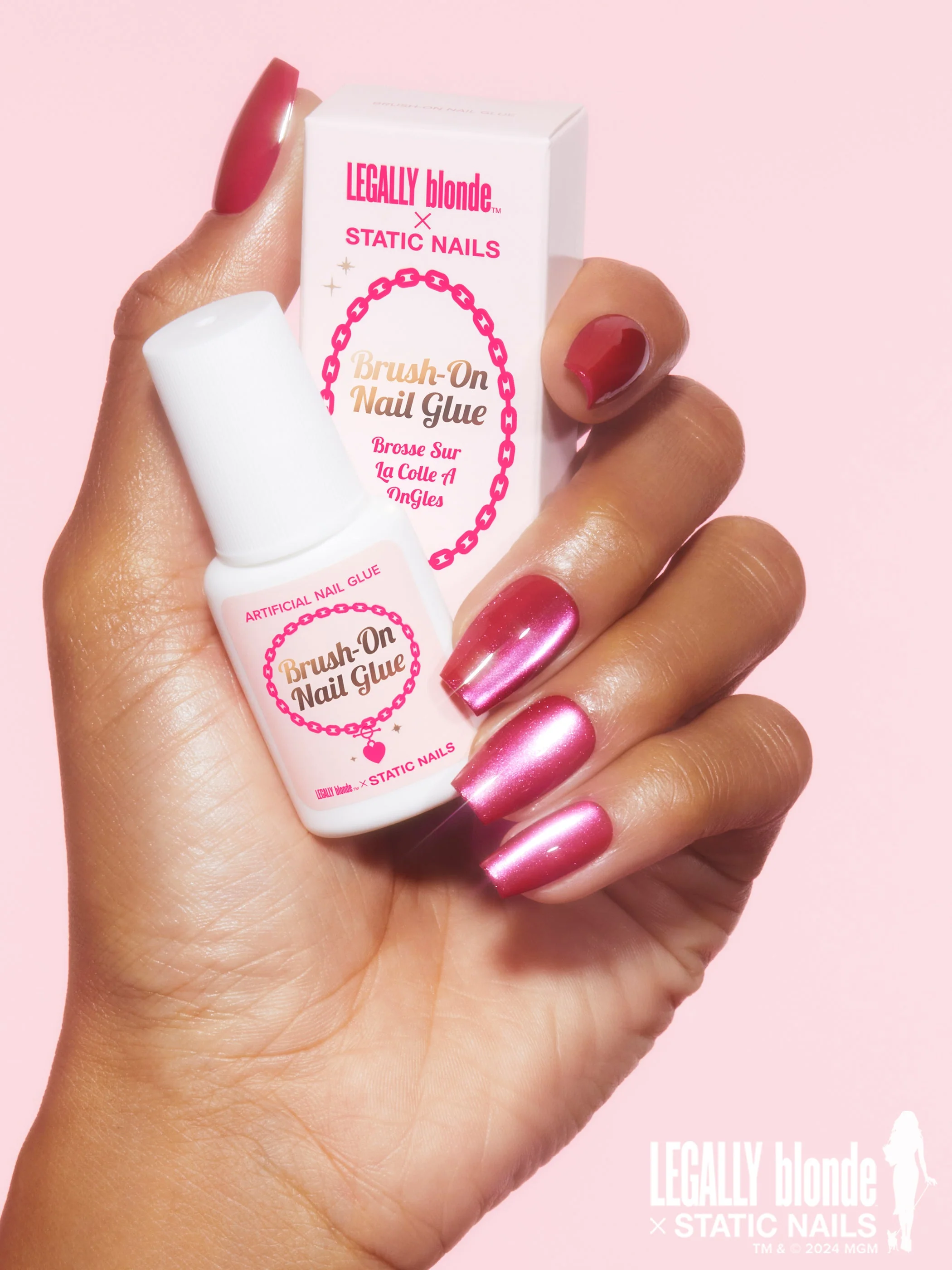 LEGALLY BLONDE X STATIC NAILS BRUSH-ON NAIL GLUE - Image 4