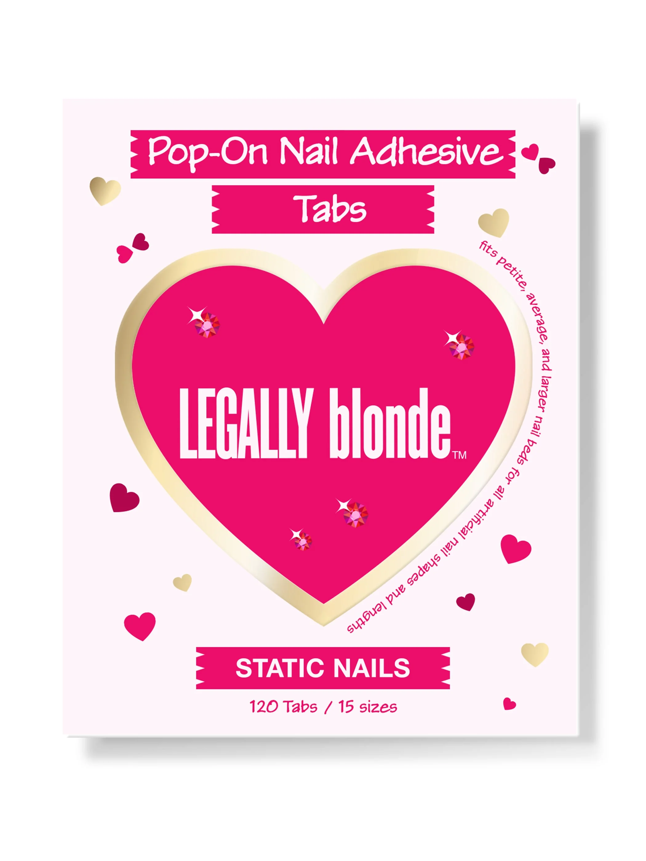 LEGALLY BLONDE X STATIC NAILS POP-ON NAIL ADHESIVE TABS - Image 4