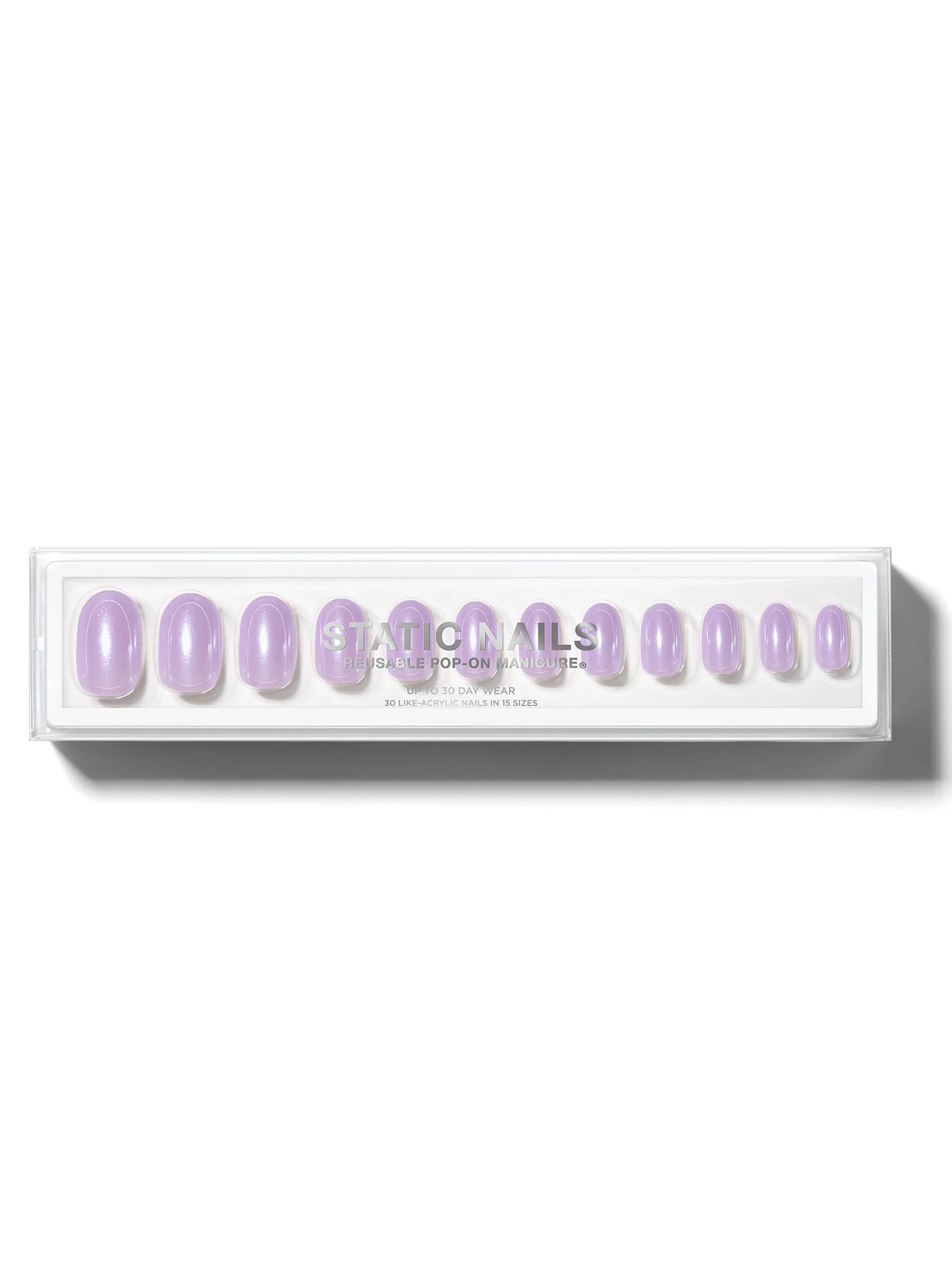 GLAZED LAVENDER ROUND - Image 2